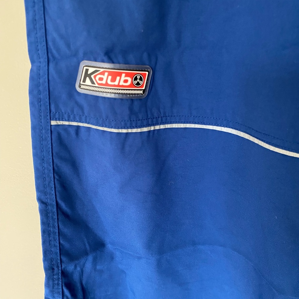 KIKWEAR KDUB Y2K Vintage Blue Baggy Wide Leg Landing Parachute Jnco Inspired 28 - Picture 3 of 12